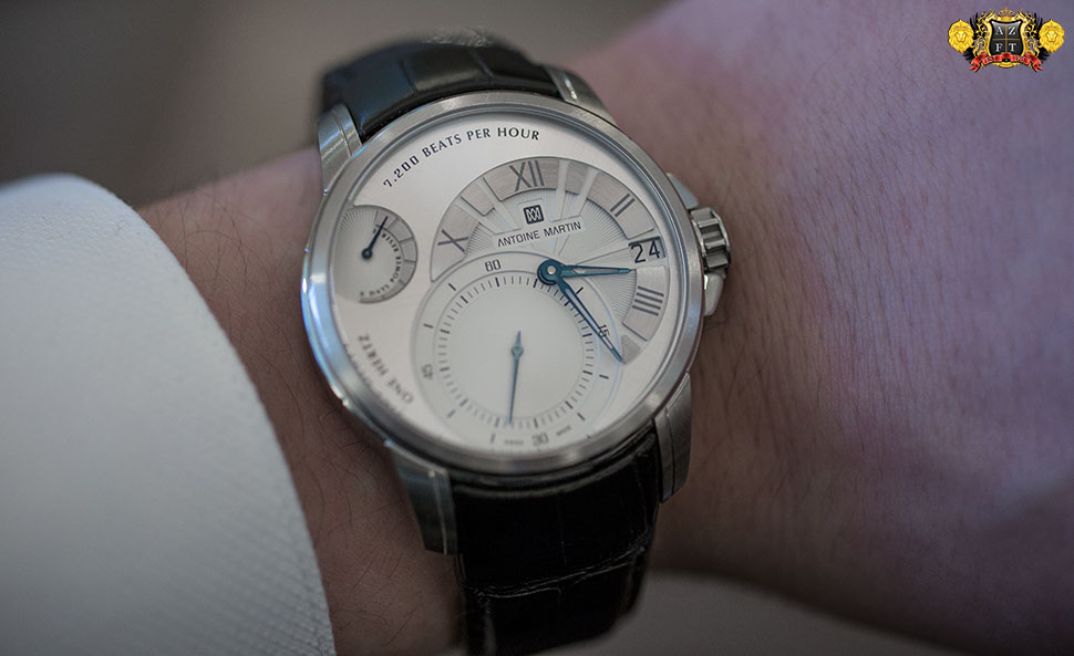 Antoine Martin Slow Runner Stainless Steel SR01.110.1