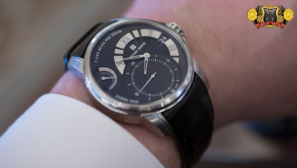 Antoine Martin Slow Runner Stainless Steel SR01.100.1