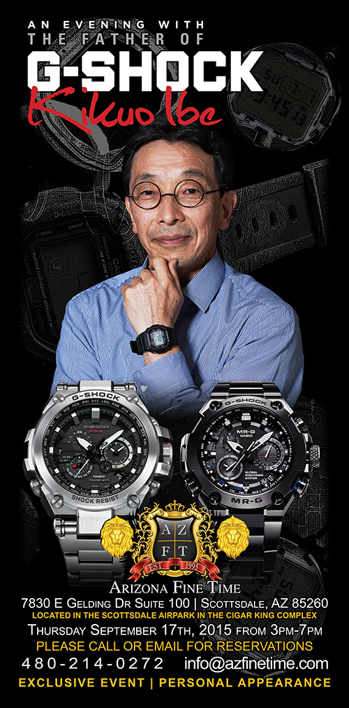 An Evening with the Father of G-Shock