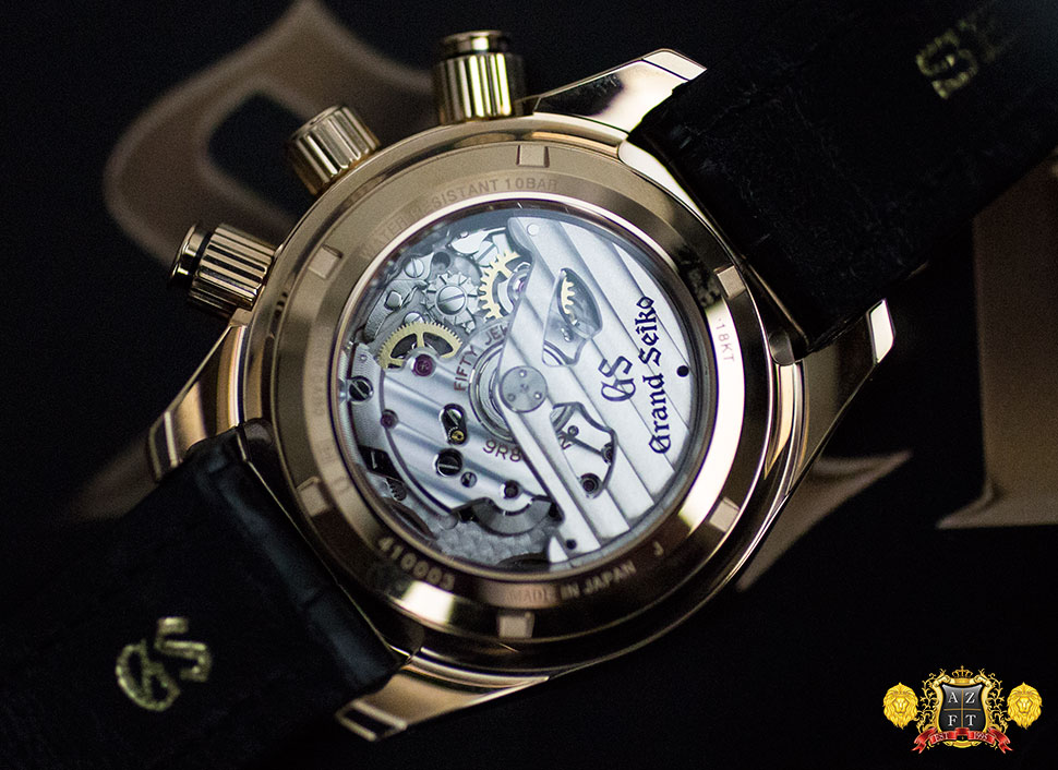 Grand Seiko Spring Drive Chronograph GMT 18k Pink Gold SBGC004