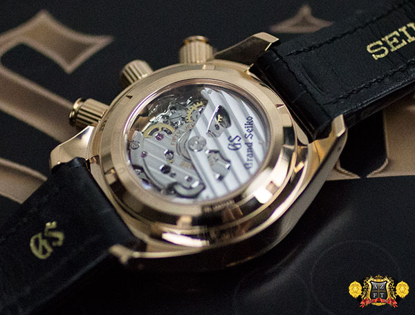 Grand Seiko Spring Drive Chronograph GMT 18k Pink Gold SBGC004
