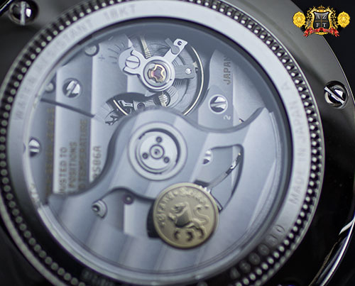 Grand Seiko Salut-Beat spécial GMT or blanc 18 carats SBGJ007