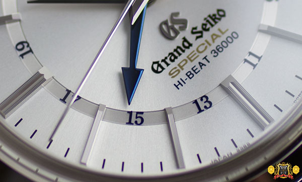 Grand Seiko Salut-Beat spécial GMT or blanc 18 carats SBGJ007