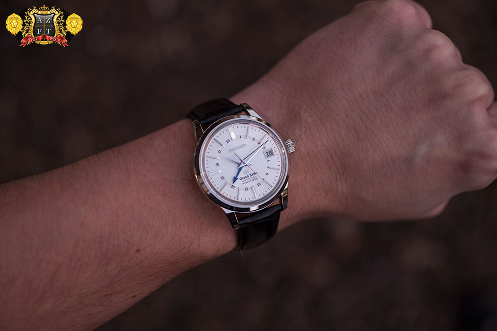 Grand Seiko Hi-Beat Special GMT 18k White Gold SBGJ007