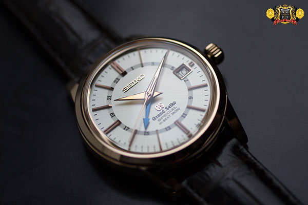 Gran Seiko Hi-Beat speciale GMT oro rosa 18 carati SBGJ010