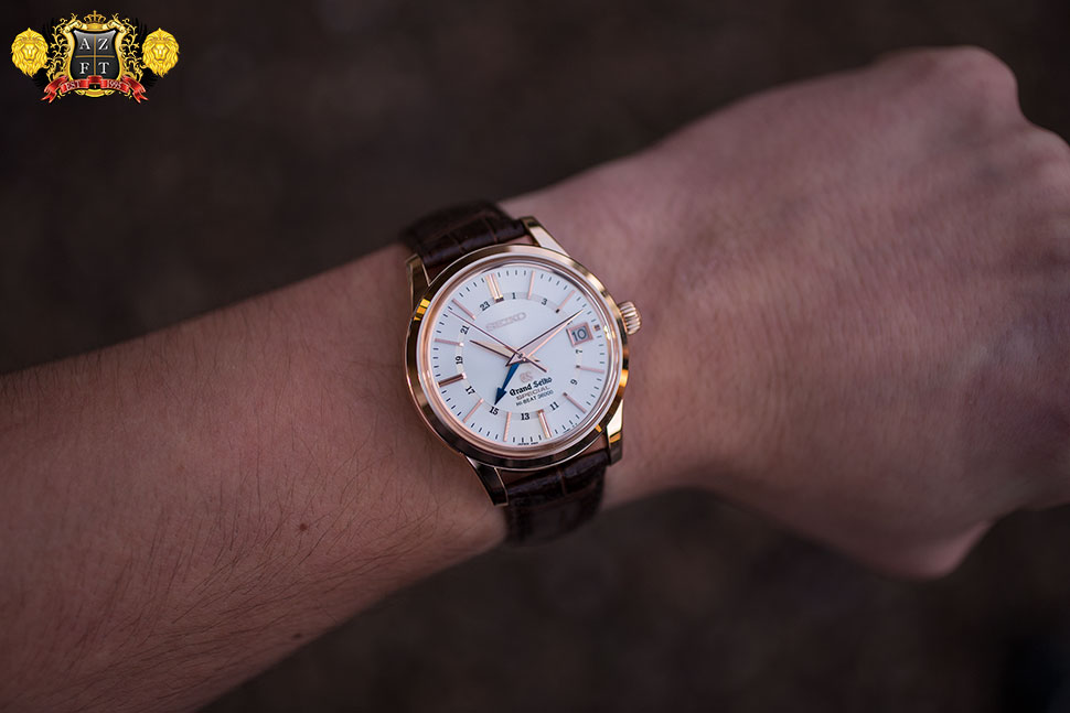 Grand Seiko Hi-Beat Special GMT 18k Pink Gold SBGJ010