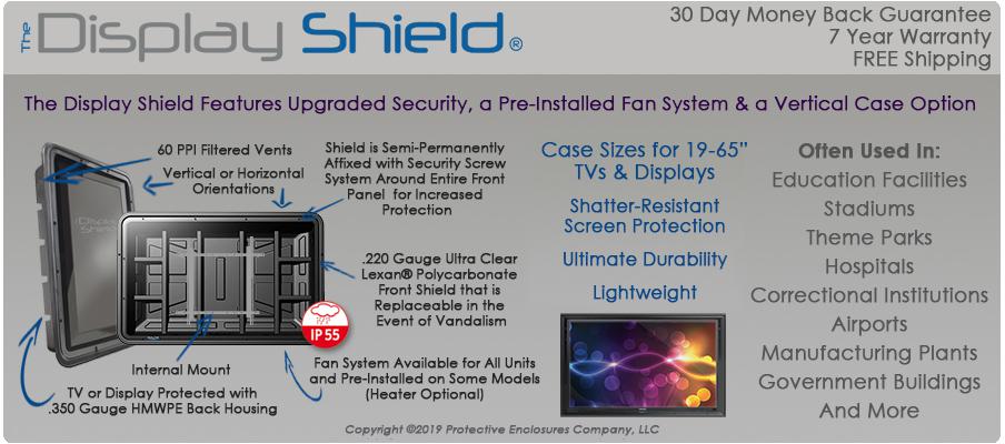 Commercial Weatherproof Display Enclosures