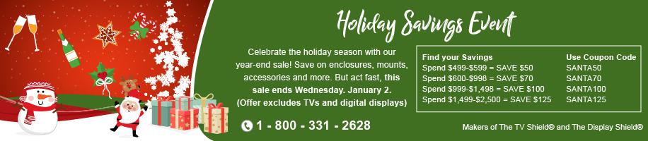 The Display Shield 2018 Holiday Sale