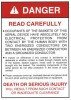 T414590 Decal Read Carefully