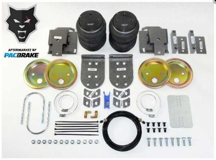 PACBRAKE AIR BAG KIT, 0920 RAM 1500 4WD (HP10336)