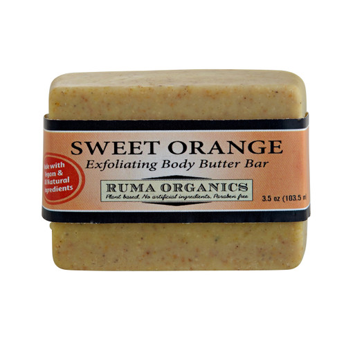 Sweet Orange Exfoliating Body Butter Bar
