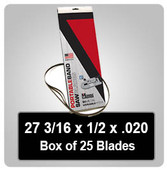 Standard Bi-Metal 27 3/16" Port-A-Band (Box of 25)