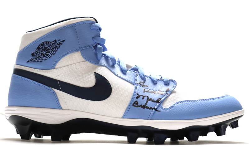 North carolina blue and white jordans hotsell