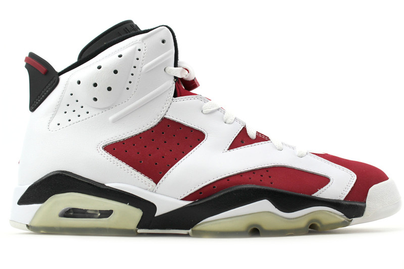 Jordan on sale 6 carmine