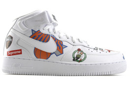 AIR FORCE 1 MID '07 / SUPREME WHITE