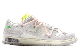 NIKE DUNK LOW OFF WHITE 2021 (LOT 12 OF 50)  (SIZE 10.5)