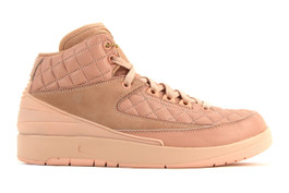   AIR JORDAN 2 RETRO JUST DON GG (GS) PINK 2017 (SIZE 4.5Y)