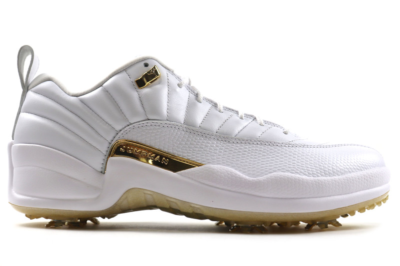 JORDAN XII (12) NRG GOLF METALLIC GOLD - IndexPDX