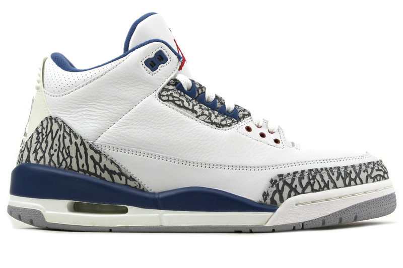 AIR JORDAN 3 RETRO TRUE BLUE 2001 (SIZE 15) - IndexPDX