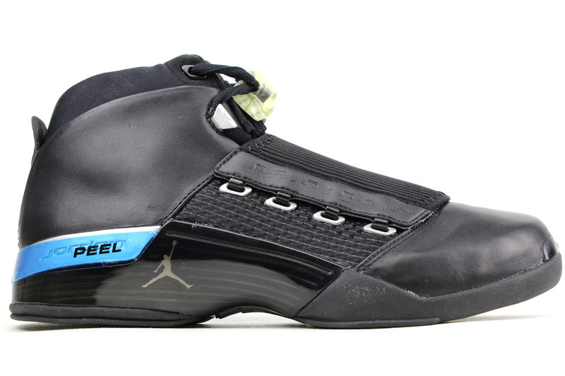 Air jordan 17 black metallic silver on sale