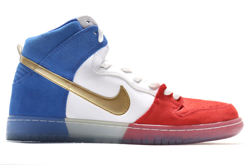 NIKE SB DUNK HIGH TRICOLOR USA 2016 - (SIZE 9) - IndexPDX