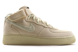  NIKE AIR FORCE 1 MID STUSSY FOSSIL