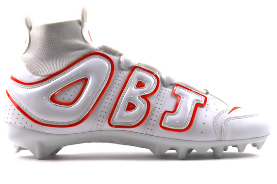 nike obj uptempo cleats