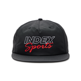 INDEX SPORTS NYLON HAT (BLACK)