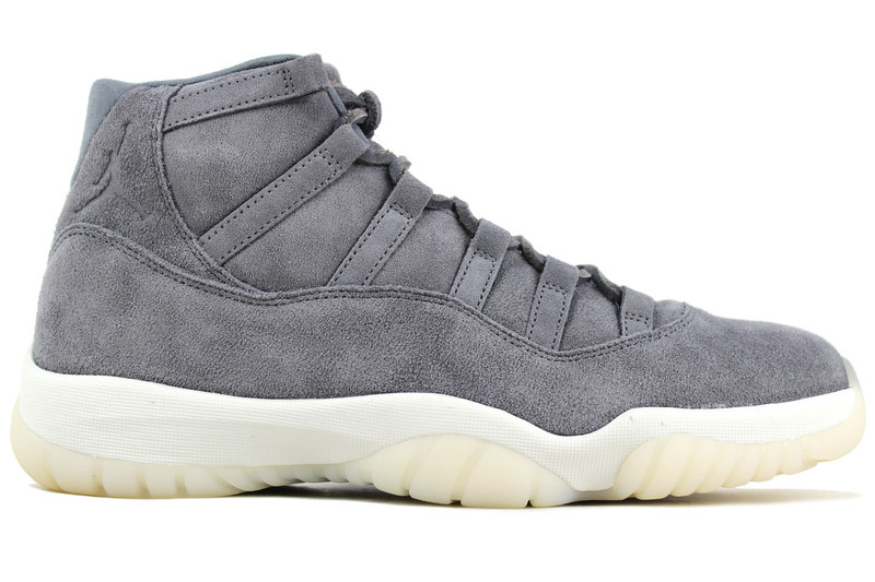 靴 NIKE AIR JORDAN 11 RETRO PREM GREY SUEDE AIR JORDAN 11 RETRO PREMIUM GREY SUEDE - IndexPDX