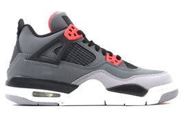  AIR JORDAN 4 RETRO GS INFRARED (SIZE 7Y)