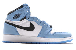 AIR JORDAN 1 RETRO HIGH OG (GS) UNIVERSITY BLUE 2021 (SIZE 5Y)
