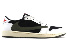 WMNS JORDAN 1 RETRO LOW OG SP TRAVIS SCOTT OLIVE (SIZE 12W)