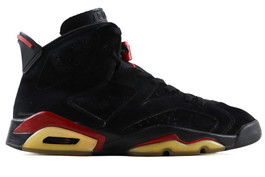 AIR JORDAN 6 RETRO BLACK VARSITY RED 2010 (SIZE 9.5)