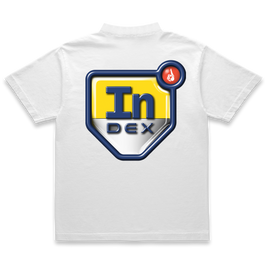 INDEX PLUS TEE (WHITE)