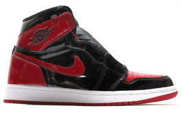 AIR JORDAN 1 RETRO HIGH OG PATENT BRED 2021 (SIZE 10) 