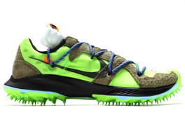 W NIKE ZOOM TERRA KIGER 5 / OW OFF-WHITE ELECTRIC GREEN