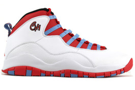 AIR JORDAN 10 RETRO CITY PACK CHICAGO (SIZE 10.5)