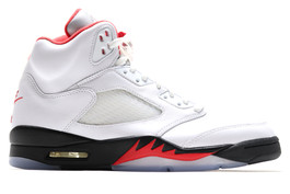 AIR JORDAN 5 RETRO FIRE RED 2020 (SIZE 9.5)