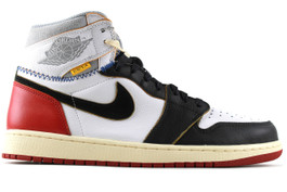 AIR JORDAN 1 RETRO HI NRG / UN UNION BLACK TOE SAMPLE