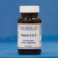 Pure Herbs: Vitamin A & D - 60  softgel capsules, A-25,000iu /D-1000iu