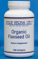 Pure Herbs: Flaxseed Oil (Organic) - 100 Softgels