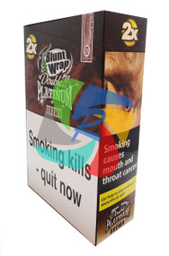 Brown (Formally Chocolate) Flavoured Double Packs Blunt Wraps - 25 pack (BL033)