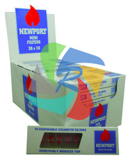 Newport Plastic Disposable Mini Cigarette Filters - 36 pack (NP003)