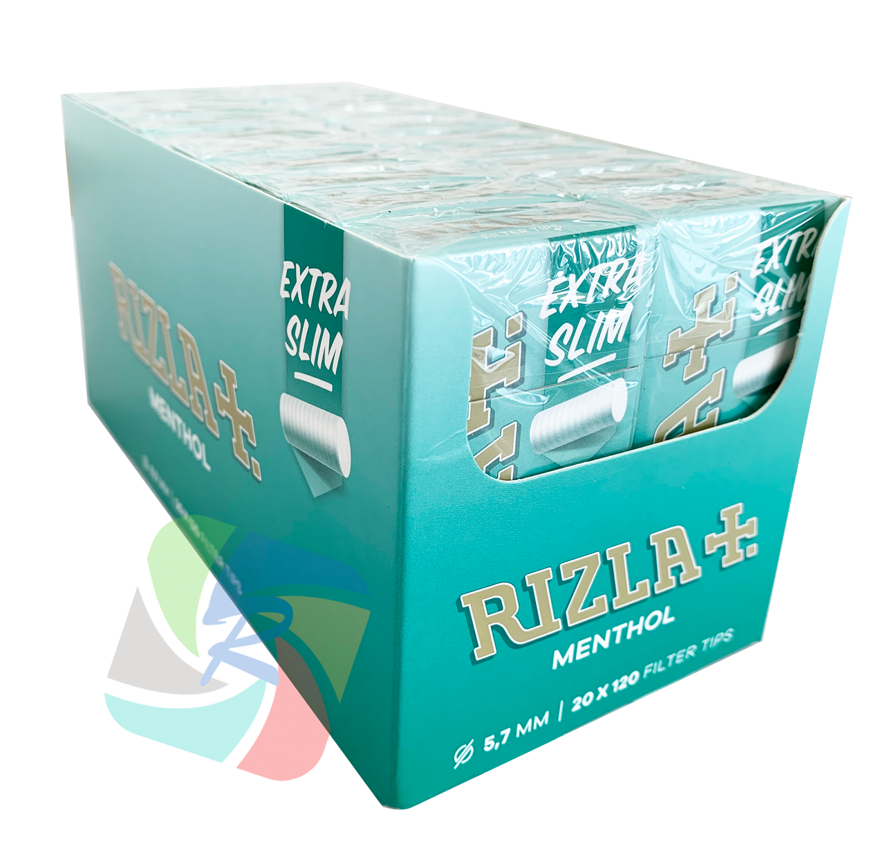 Rizla MENTHOL Extra Slim Filter Tips 1 Pack of 120