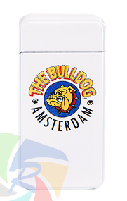 The Bulldog Plasma Lighter  white Individual Lighters 