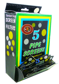 15mm Brass Gauze Pipe Screens 100 x 5 Packs