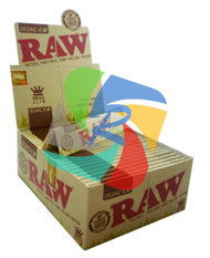 RAW ORGANIC King SIZE  SLIM (Pack Size: 50) (SKU: RW005)