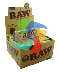 RAW CONNOISSEUR KING SIZE SLIM&TIPS (Pack Size: 24) (SKU: RW007)