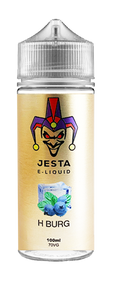 JESTA GOLD SHORTFILLS E-LIQUIDS - 0% NICOTINE 100ml  H BURG FLAVOUR 70% VG 30% PG 