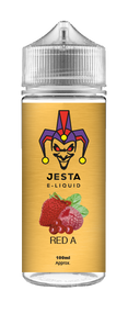 JESTA GOLD SHORTFILLS E-LIQUIDS - 0% NICOTINE 100ml RED.A  FLAVOUR 70% VG 30% PG 